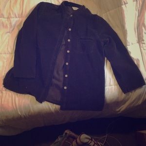 J Jill corduroy tunic top/ lightweight jacket